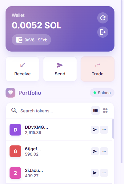 NEYA Dashboard